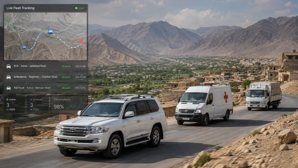 NGO Fleet Management in Afghanistan