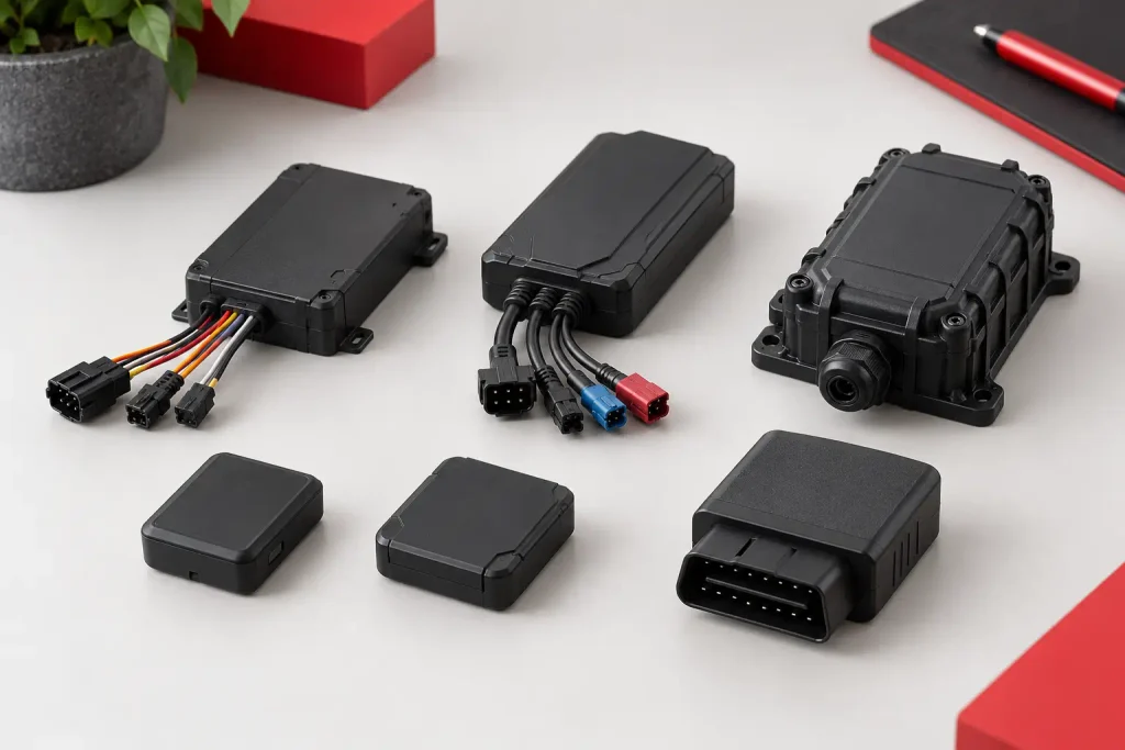 Different types of vehicle GPS tracking hardware